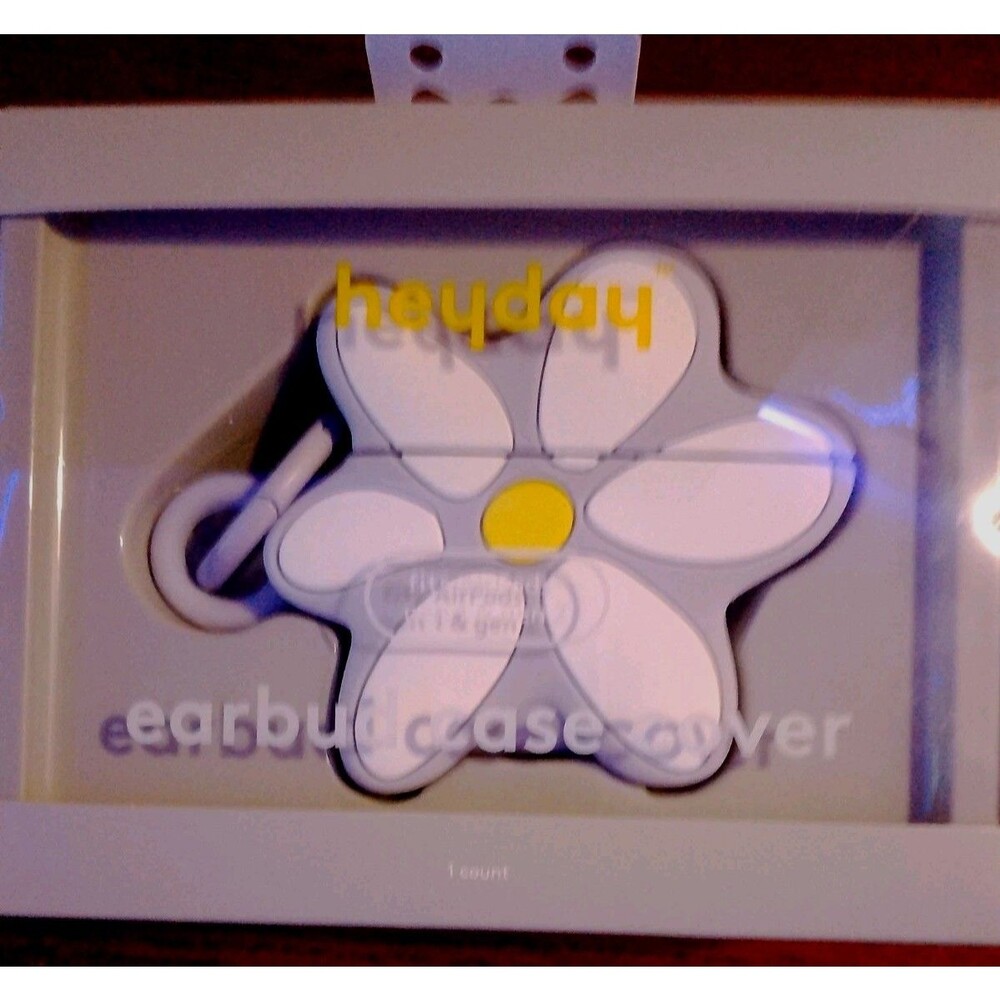Goodon iPhone 14/15 & 17 Plus Cases & Heyday Daisy Earbud Cover Tech Bundle-New - Picture 4 of 6